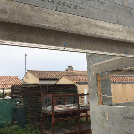 Demi-coffre mur de 15 cm Prefatec PVB